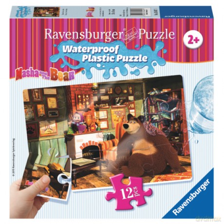 RAVENSBURGER 12 el. Masza i niedźwiedź [PUZZLE]