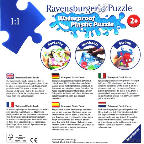 RAVENSBURGER 12 el. Masza i niedźwiedź [PUZZLE]