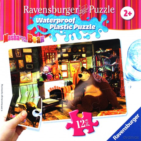 RAVENSBURGER 12 el. Masza i niedźwiedź [PUZZLE]
