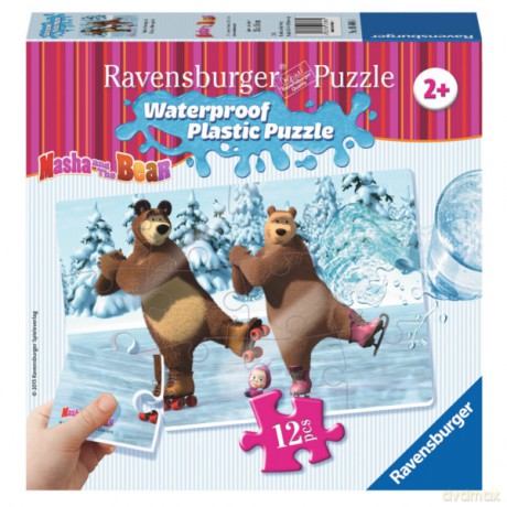 RAVENSBURGER 12 el. Masza i niedźwiedź [PUZZLE]