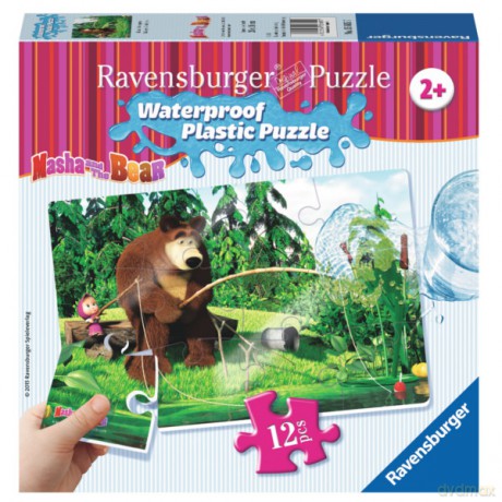 RAVENSBURGER 12 el. Masza i niedźwiedź [PUZZLE]