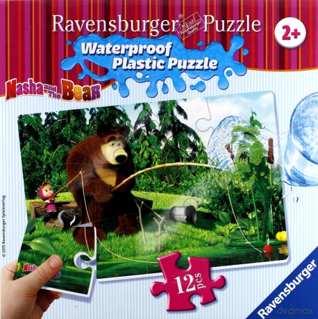 RAVENSBURGER 12 el. Masza i niedźwiedź [PUZZLE]