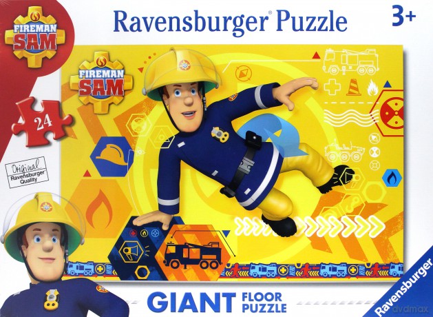 RAVENSBURGER 24 el. Strażak Sam [PUZZLE]