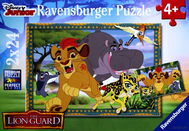 RAVENSBURGER 2x24 el. Lwia Straż, Przygoda [PUZZLE]