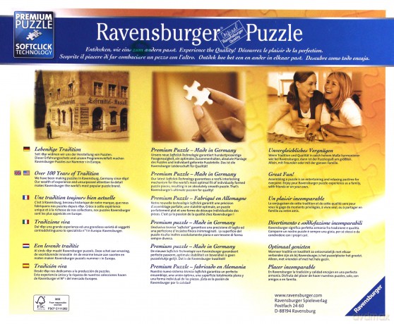 RAVENSBURGER 300 el. Przez rzekę [PUZZLE]