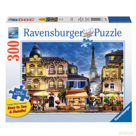 RAVENSBURGER 300 el. XXL Piękno Paryża [PUZZLE]