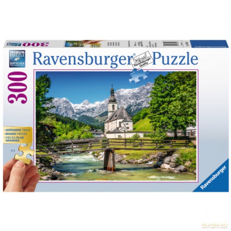 RAVENSBURGER 300 el. XXL Ramsau Bawaria [PUZZLE]