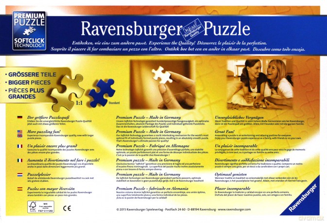 RAVENSBURGER 300 el. XXL Ramsau Bawaria [PUZZLE]