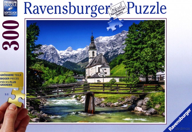 RAVENSBURGER 300 el. XXL Ramsau Bawaria [PUZZLE]