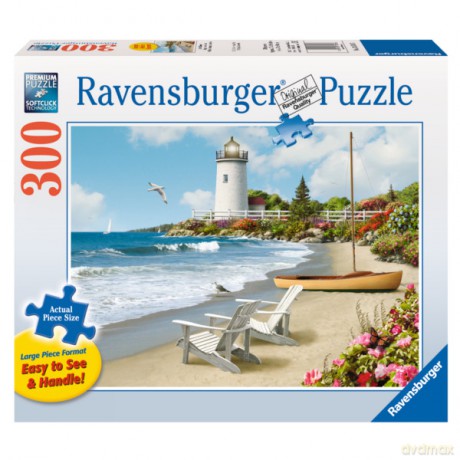 RAVENSBURGER 300 el. XXL Słoneczny brzeg [PUZZLE]