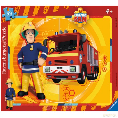RAVENSBURGER 33 el. Strażak Sam [PUZZLE]