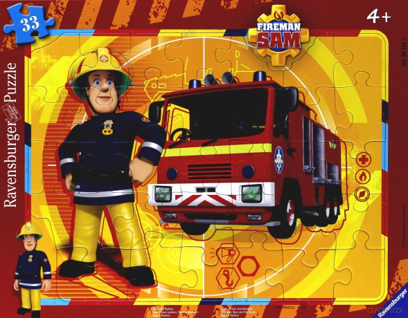 RAVENSBURGER 33 el. Strażak Sam [PUZZLE]