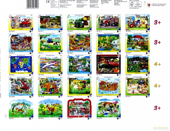 RAVENSBURGER 33 el. Strażak Sam [PUZZLE]