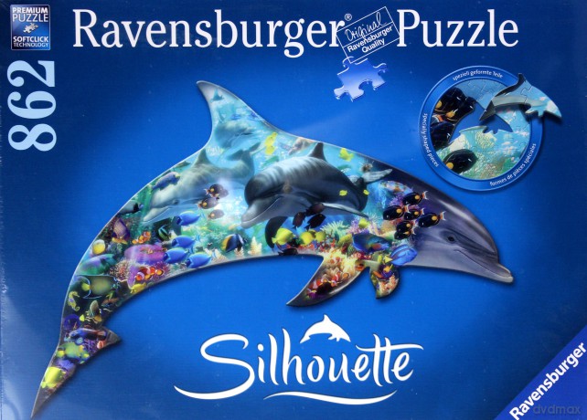 RAVENSBURGER 862 el. Delfin [PUZZLE]