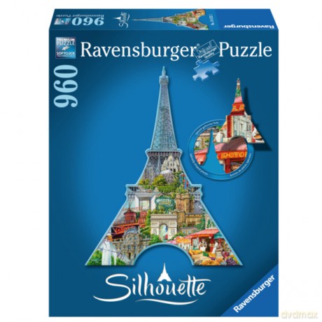 RAVENSBURGER 960 el. Wieża Eiffla [PUZZLE]