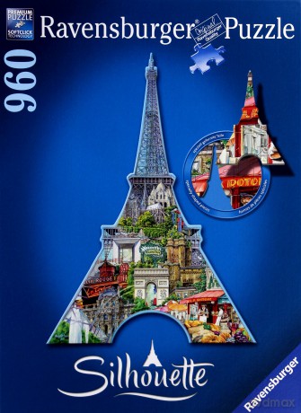 RAVENSBURGER 960 el. Wieża Eiffla [PUZZLE]