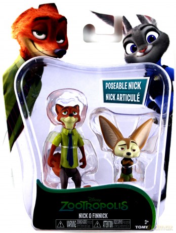 TOMY Zwierzogród 2 pak, Nick i Finnick [FIGURKA]