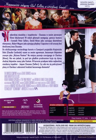 Różowa pantera [DVD]