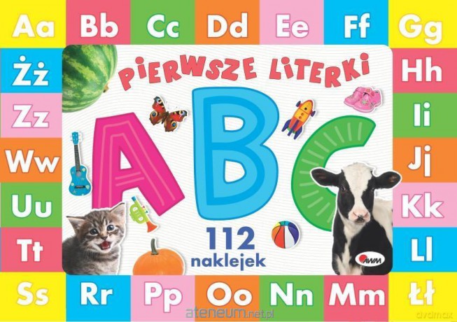 ABC Pierwsze literki [KSIĄŻKA]