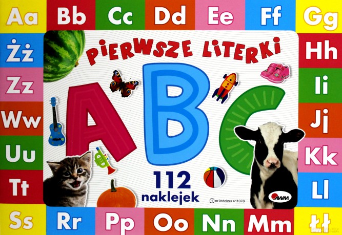 ABC Pierwsze literki [KSIĄŻKA]