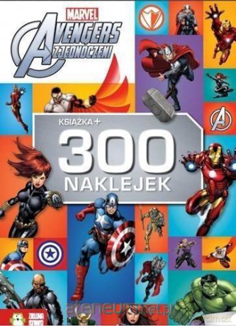 Avengers Zjednoczeni. Książka + 300 naklejek [KSIĄŻKA]