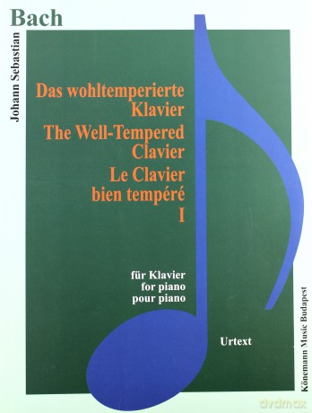 Bach. Das wohltemperierte Klavier I [KSIĄŻKA]