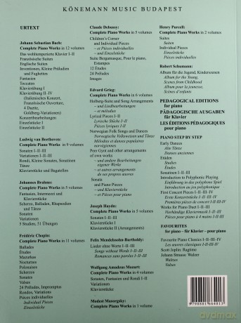 Bach. Das wohltemperierte Klavier II fur Klavier [KSIĄŻKA]