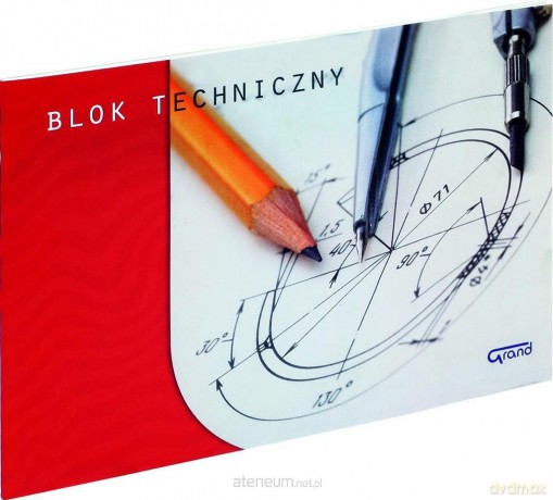 Blok techniczny biały A3/10 kartek