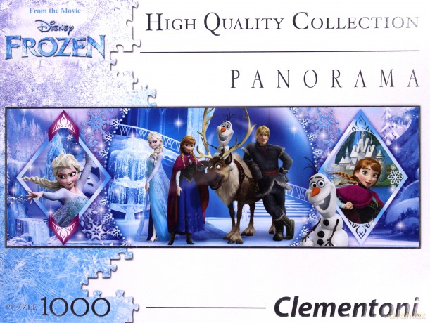 CLEMENTONI 1000 el. HQ Panorama Kraina Lodu [PUZZLE]