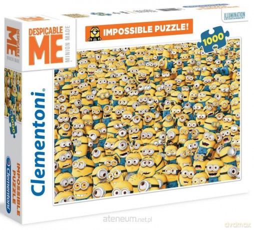 CLEMENTONI 1000 el. Impossible Minionki [PUZZLE]