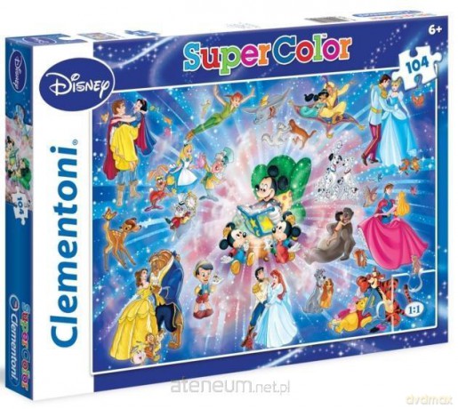 CLEMENTONI 104 el. Disney Family [PUZZLE]