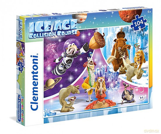 CLEMENTONI 104 el. Epoka Lodowcowa [PUZZLE]