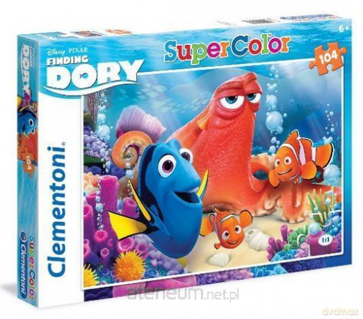 CLEMENTONI 104 el. Gdzie jest Dory [PUZZLE]