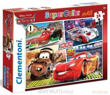 CLEMENTONI 24 el. Maxi Auta 2 [PUZZLE]
