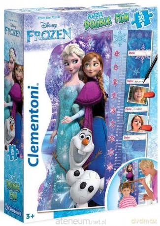 CLEMENTONI 30 el. Maxi Miarka Kraina Lodu [PUZZLE]