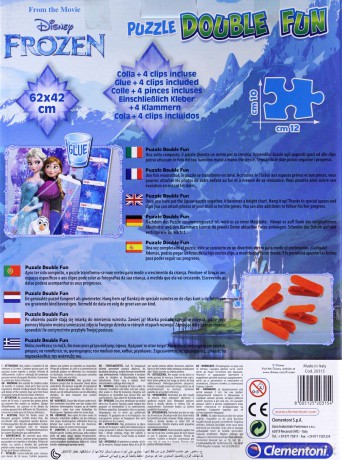 CLEMENTONI 30 el. Maxi Miarka Kraina Lodu [PUZZLE]