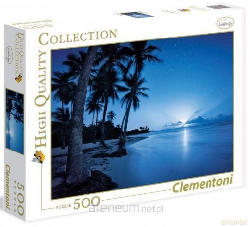 CLEMENTONI 500 el. HQ Rising moon [PUZZLE]