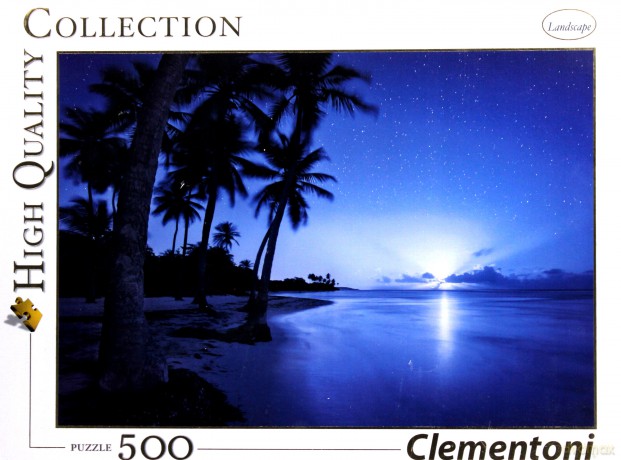 CLEMENTONI 500 el. HQ Rising moon [PUZZLE]