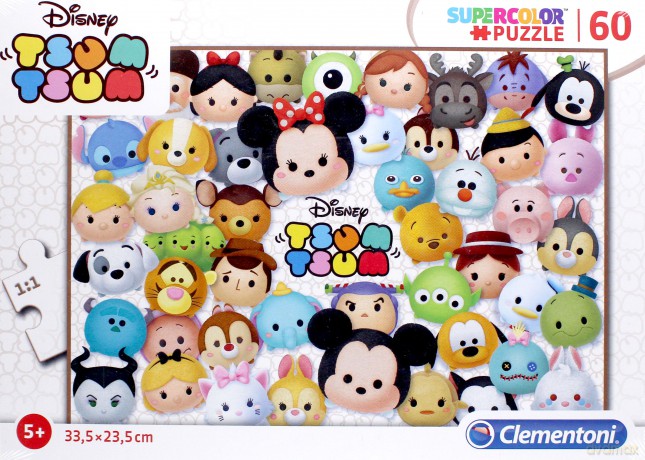 CLEMENTONI 60 el. Tsum Tsum [PUZZLE]