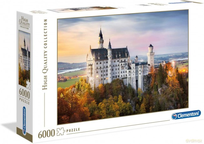 CLEMENTONI 6000 el. HQ Neuschwanstein 2 [PUZZLE]