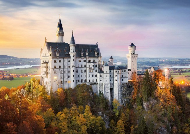 CLEMENTONI 6000 el. HQ Neuschwanstein 2 [PUZZLE]