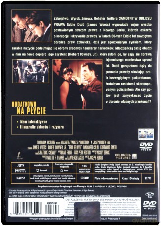 Samotny w obliczu prawa [DVD]