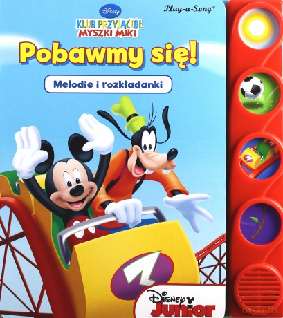 Disney Junior. Pobawmy się! Melodie i rozkładanki [KSIĄŻKA]