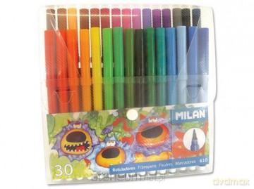 Flamastry 30 kolorów w etui
