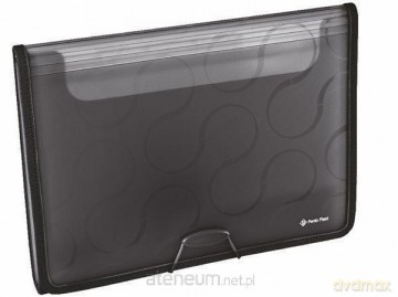 Folder A4 z 6 przegrodami Focus Omega czarny
