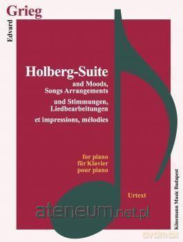 Grieg. Holberg Suite and Moods, Song Arrangements [KSIĄŻKA]