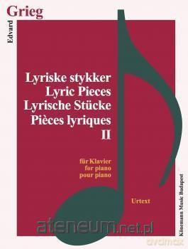 Grieg. Lyrische Stucke II fur Klavier [KSIĄŻKA]