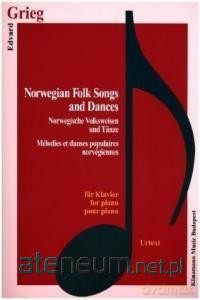 Grieg. Norwegian Folk Songs and Dances for piano [KSIĄŻKA]
