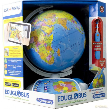 Interaktywny Edu Globus. Poznaj Świat