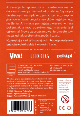 Karty afirmacyjne. Słowa dla duszy [GRA]